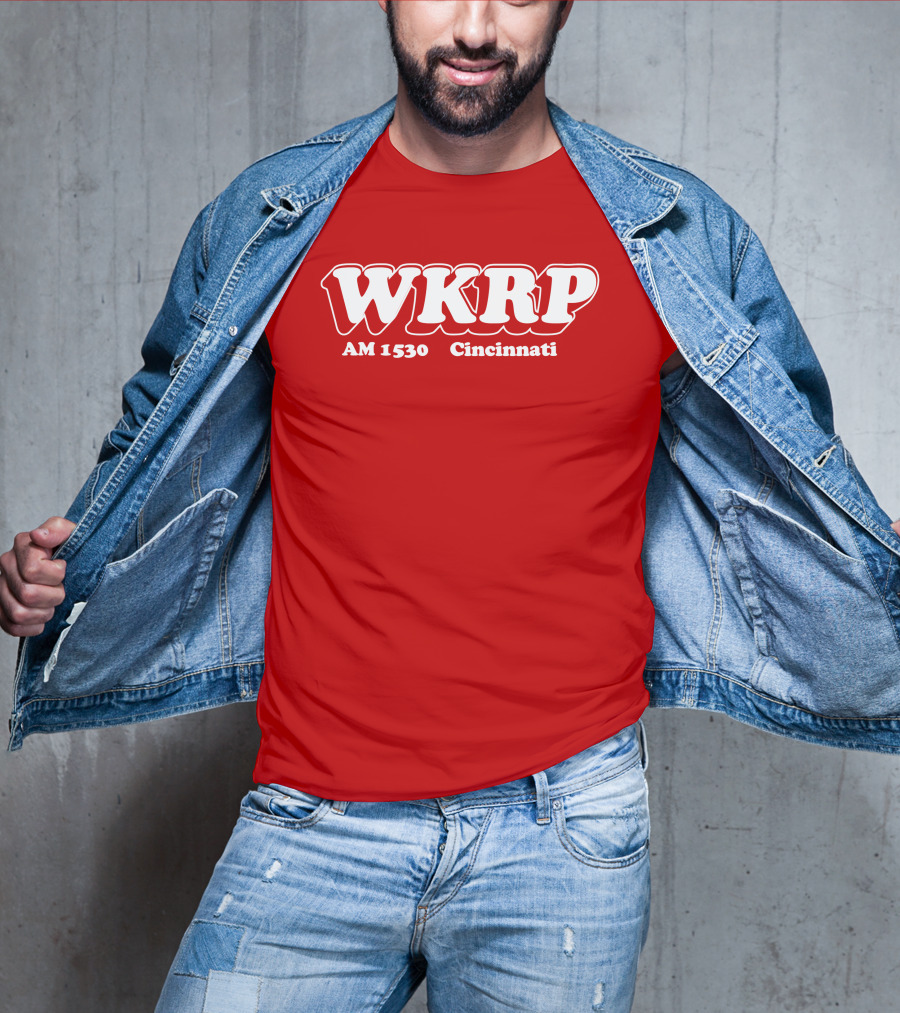 WKRP AM 1530 Cincinnati Super 70s Sports Radio T-Shirt