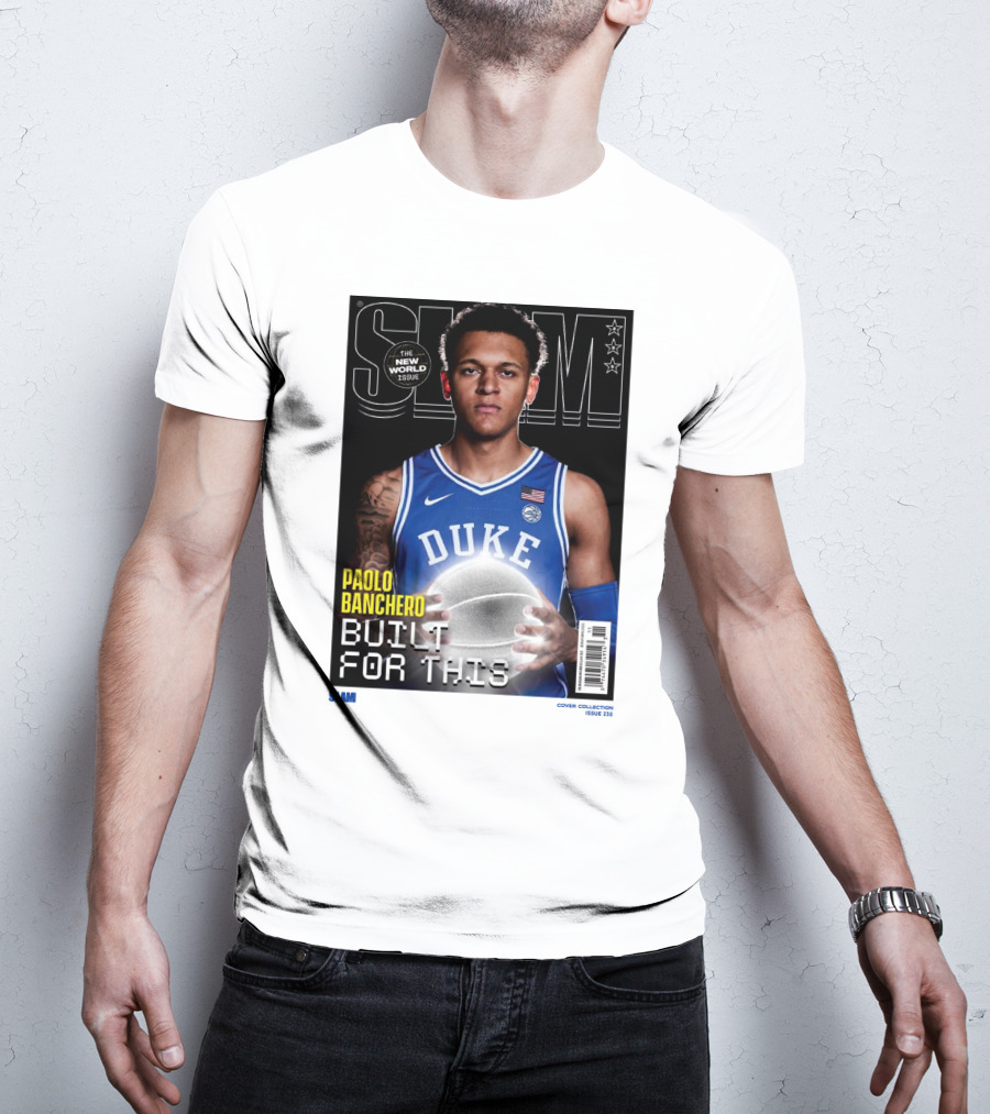 SLAM New World Issue Paolo Banchero Duke Built For This Issue 235 T-Shirt