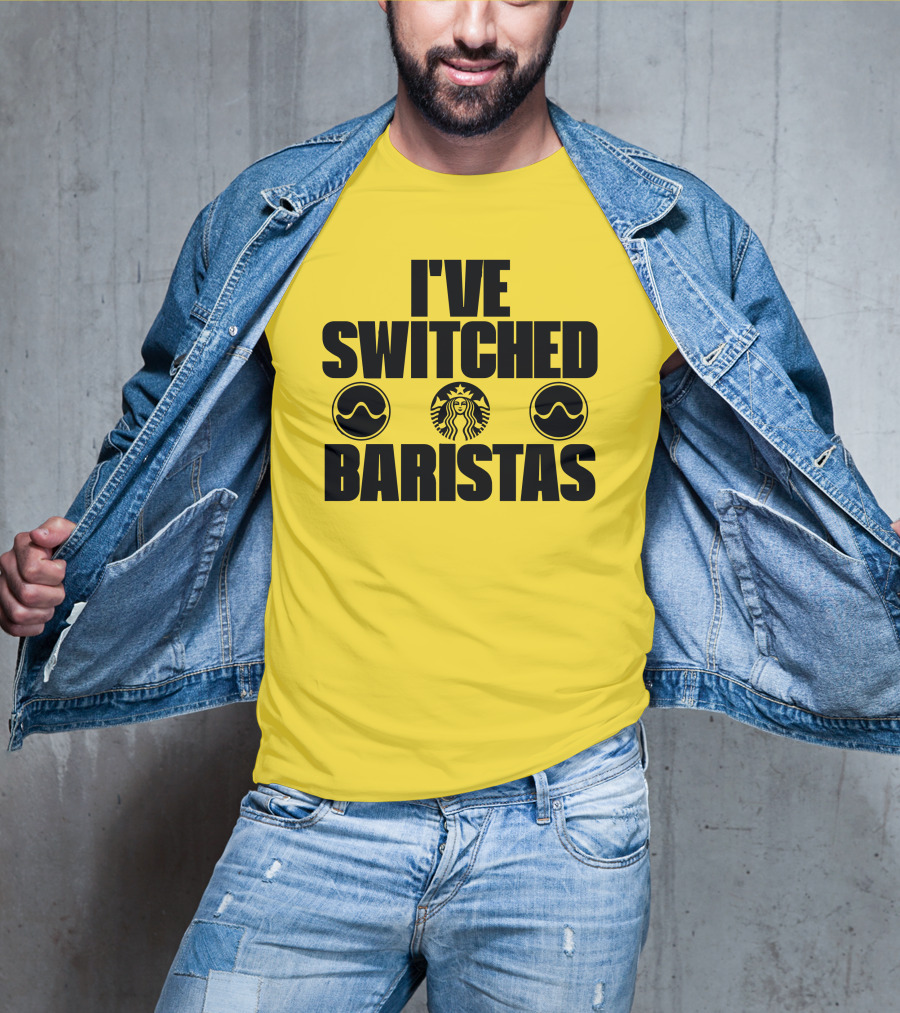 I've Switched Baristas Starbucks Pringles T-Shirt