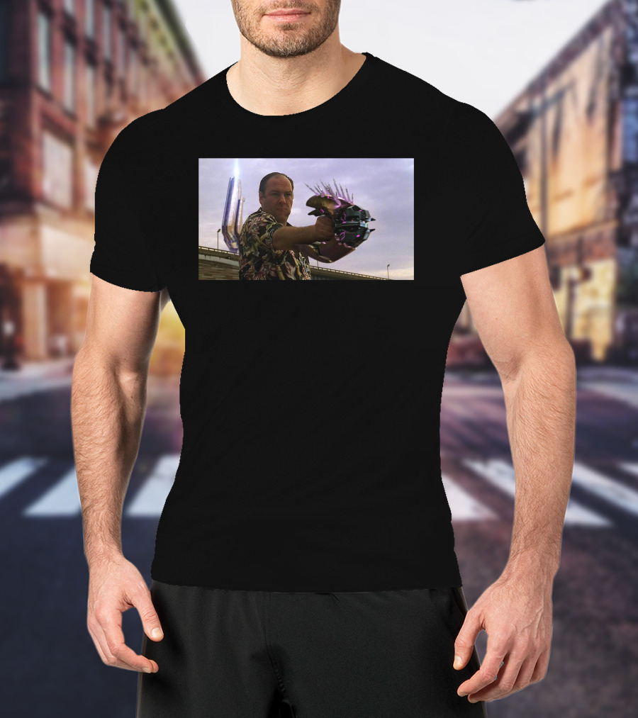 Tony Soprano Halo Needler Fusion T-Shirt