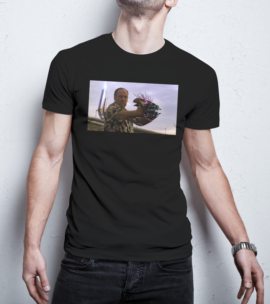 Tony Soprano Halo Needler Fusion T-Shirt