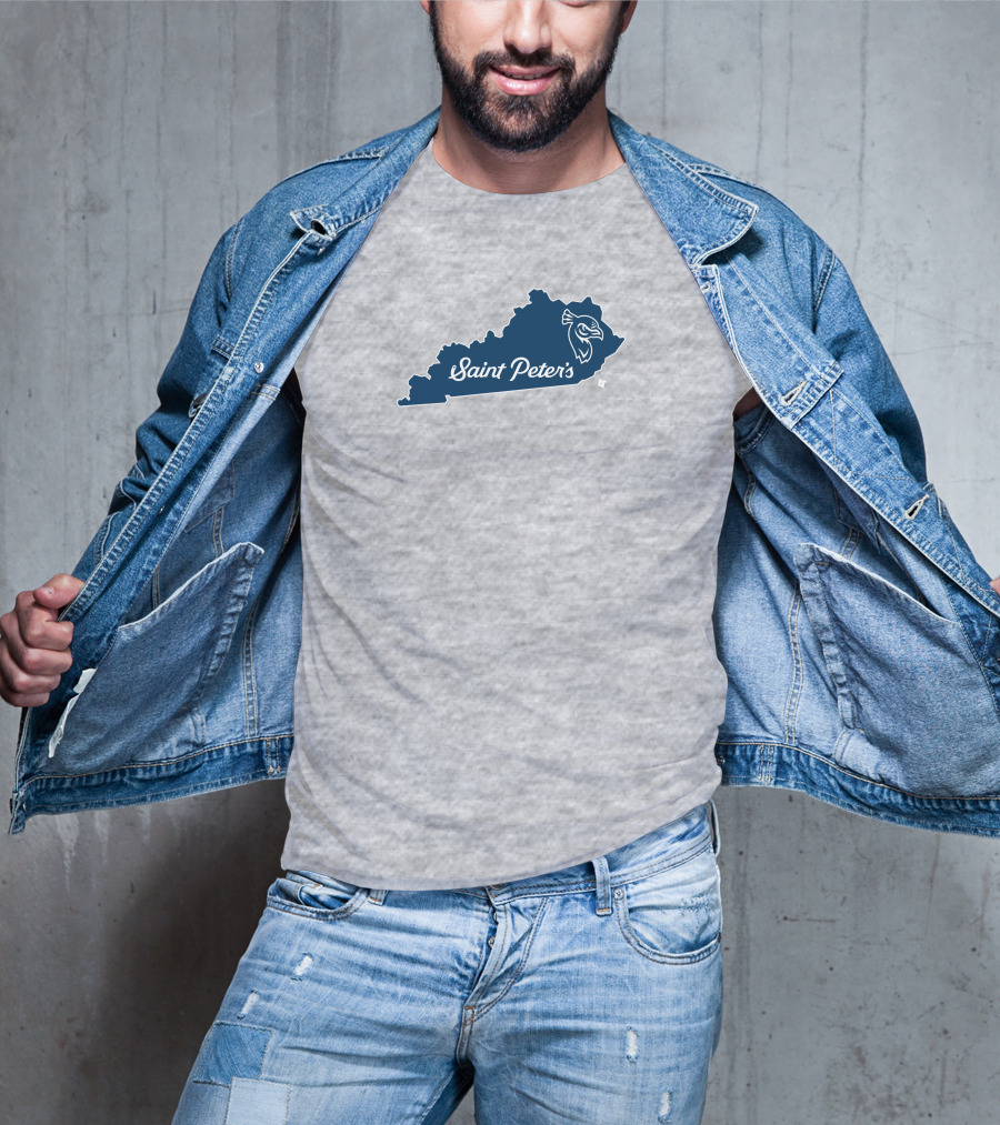 Pat Forde State Of Saint Peter's Kentucky Peacocks T-Shirt