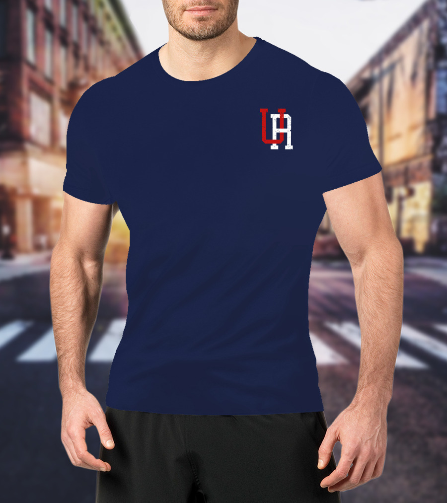 Ur Unnecessary Roughness UH Red And White Text T-Shirt