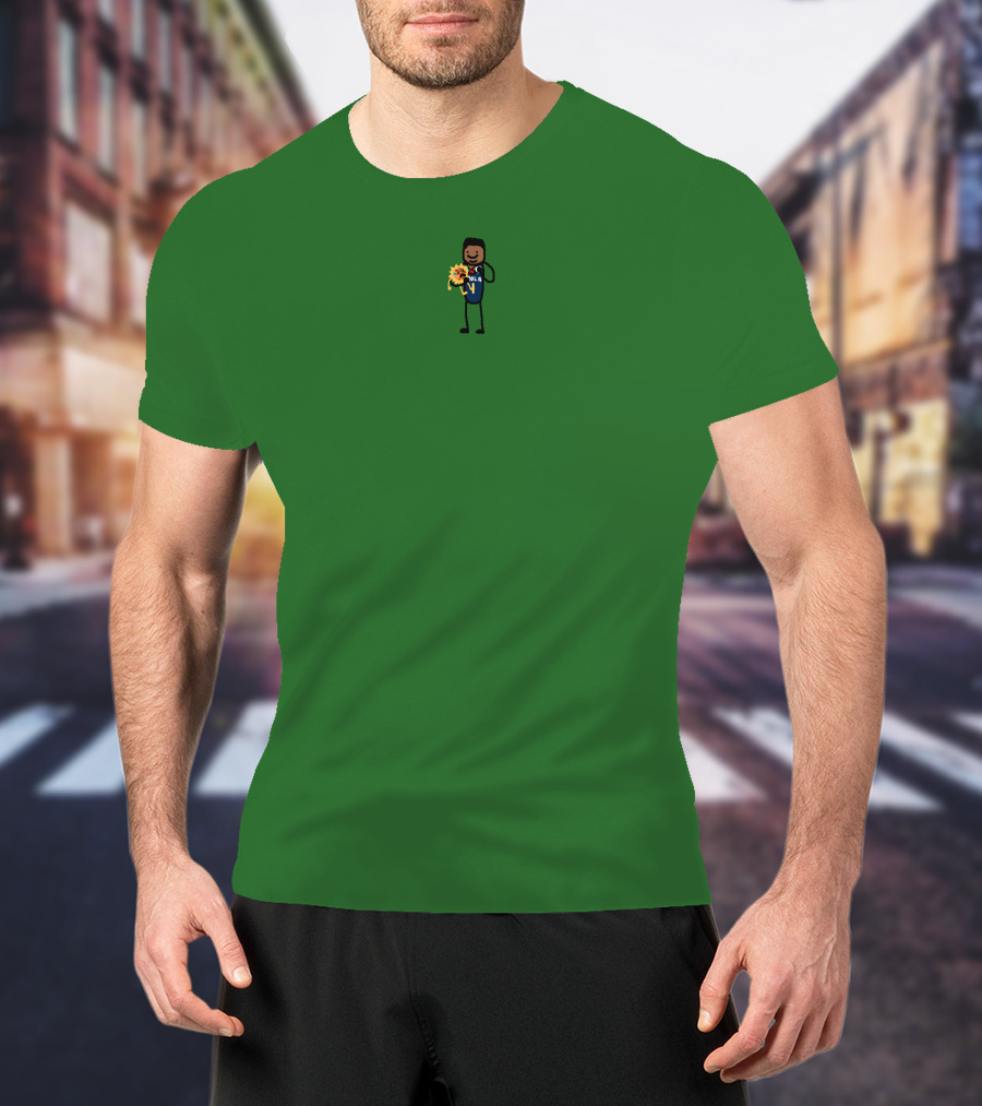 Zion William-Sun's Father Basketball Cartoon Holding Sun Basketball T-Shirt