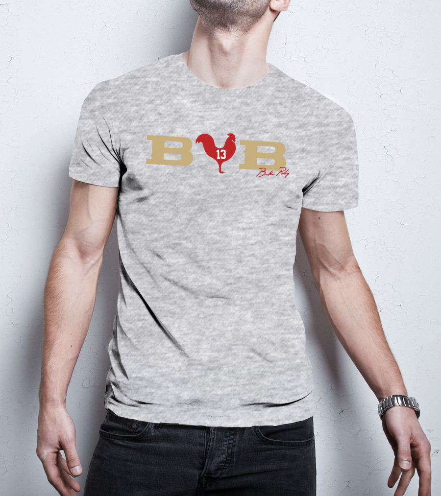 Bcb 13 Brock Purdy Rooster T-Shirt
