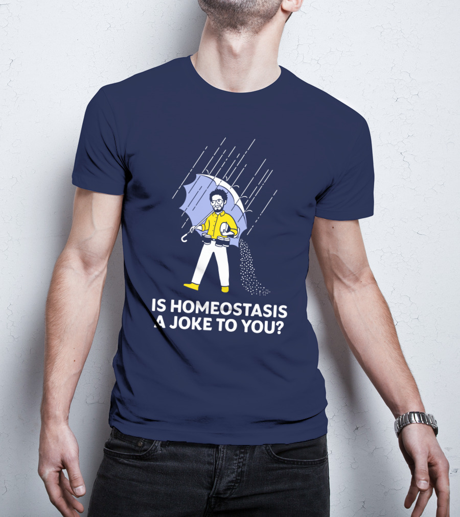 Dr. Glaucomflecken Is Homeostasis A Joke To You Umbrella Comic Rain T-Shirt