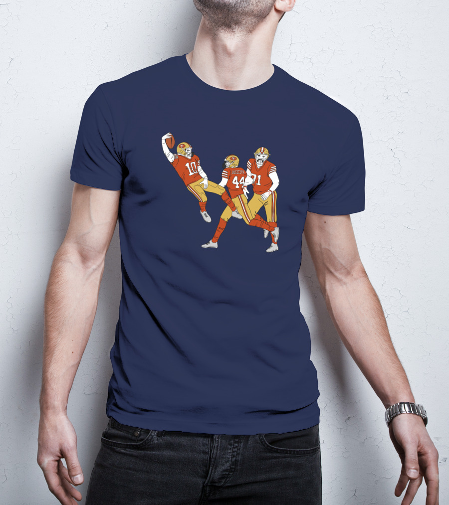 San Francisco Football Trio Marshawn Jimmy 49ers Team T-Shirt