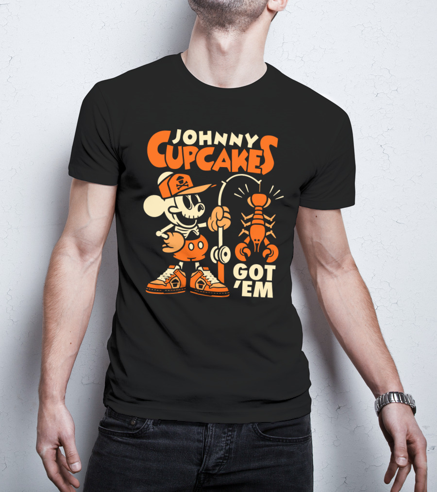 Johnny Cupcakes Crustacean Cupkicks Got 'Em T-Shirt