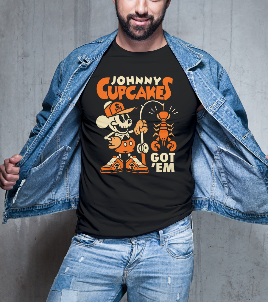 Johnny Cupcakes Crustacean Cupkicks Got 'Em T-Shirt