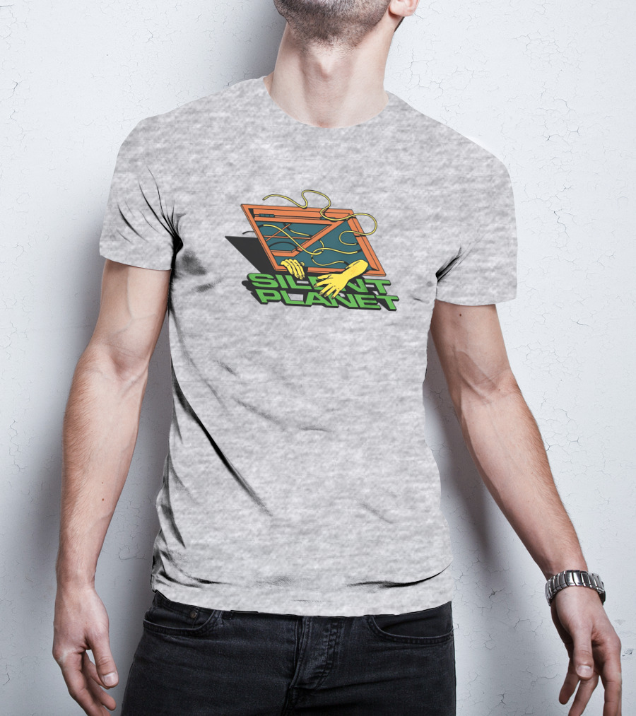 SILENT PLANET Visible Unseen Hands Through Frame T-Shirt