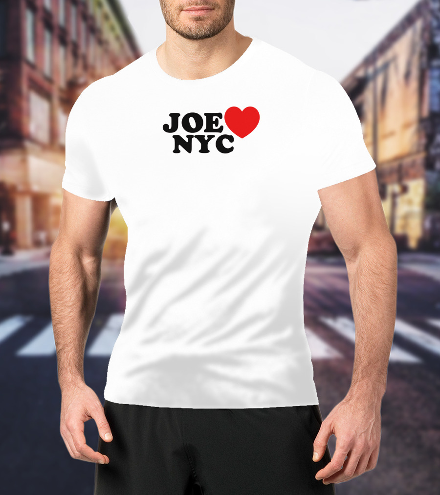 Joe Heart NYC Red Love T-Shirt