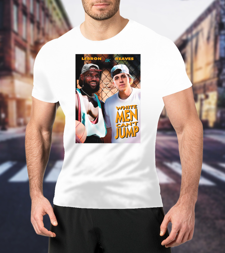 Lebron Reaves White Men Can't Jump Basketball Movie T-Shirt