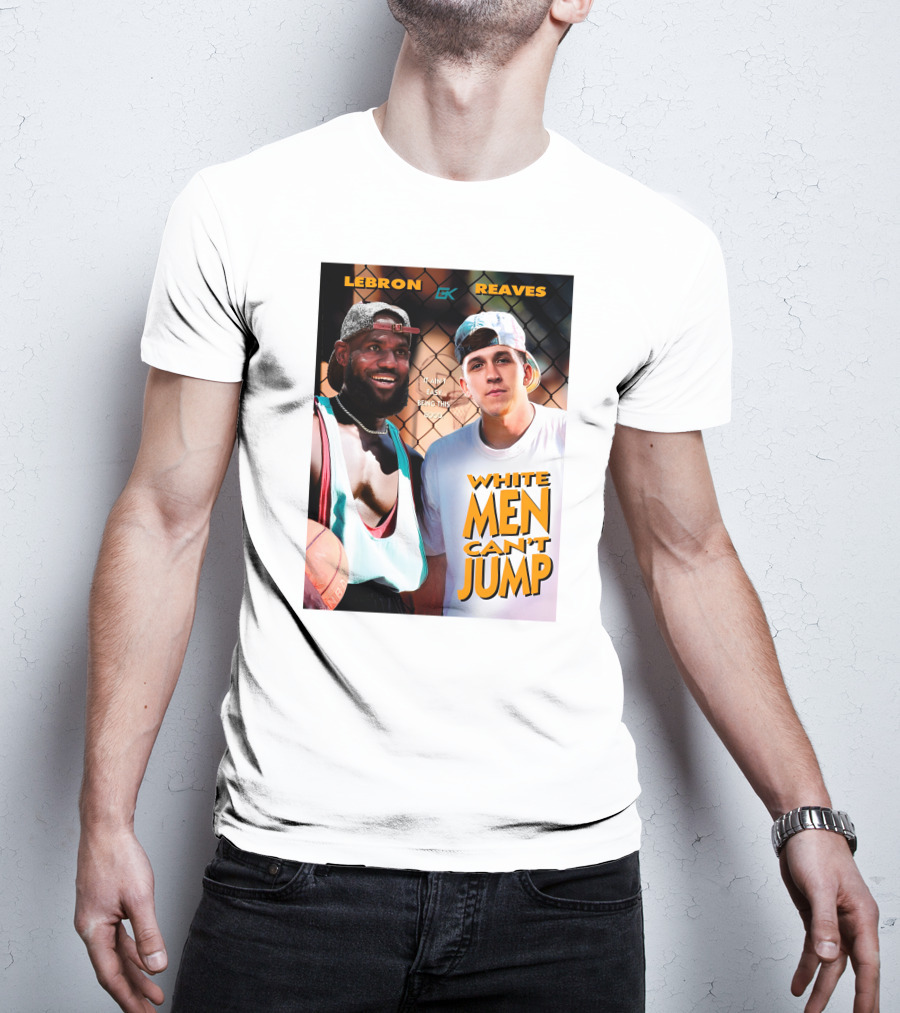 Lebron Reaves White Men Can't Jump Basketball Movie T-Shirt