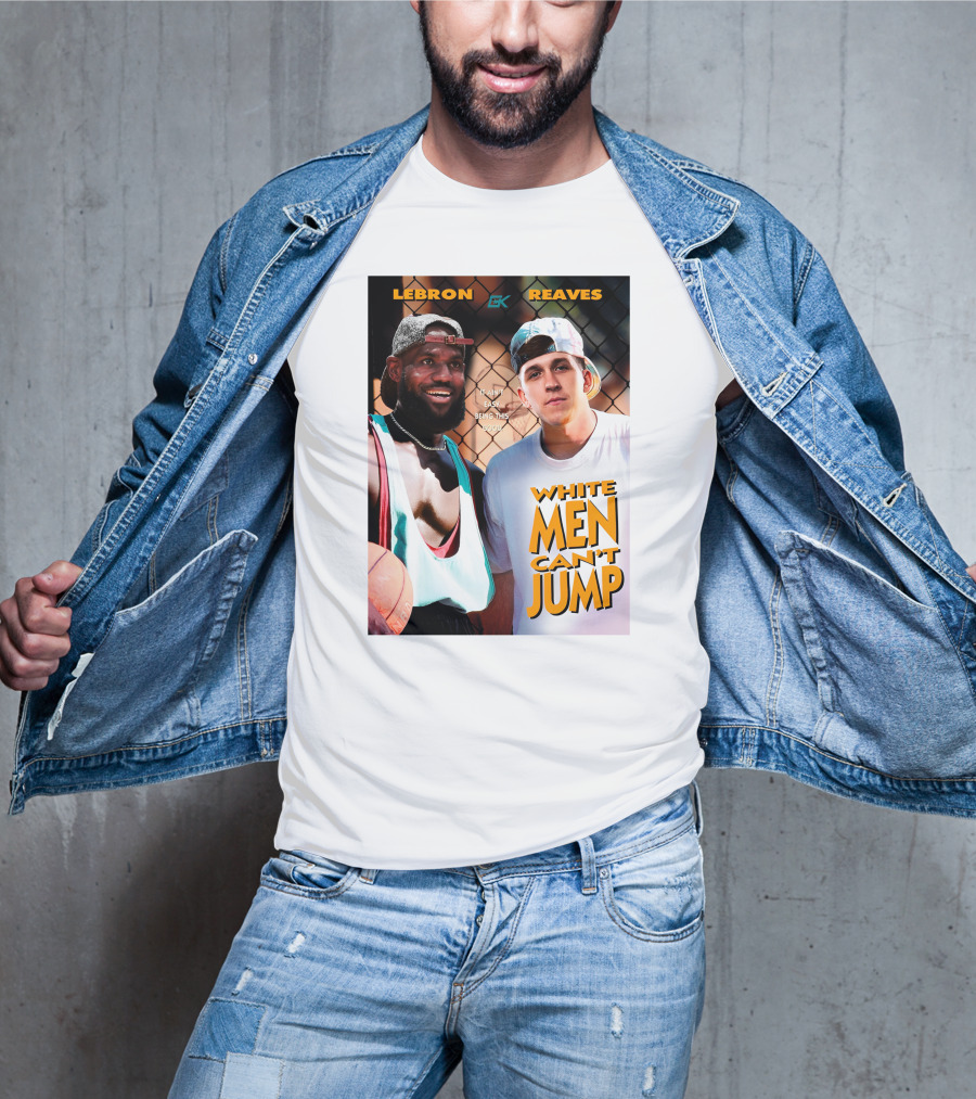 Lebron Reaves White Men Can't Jump Basketball Movie T-Shirt