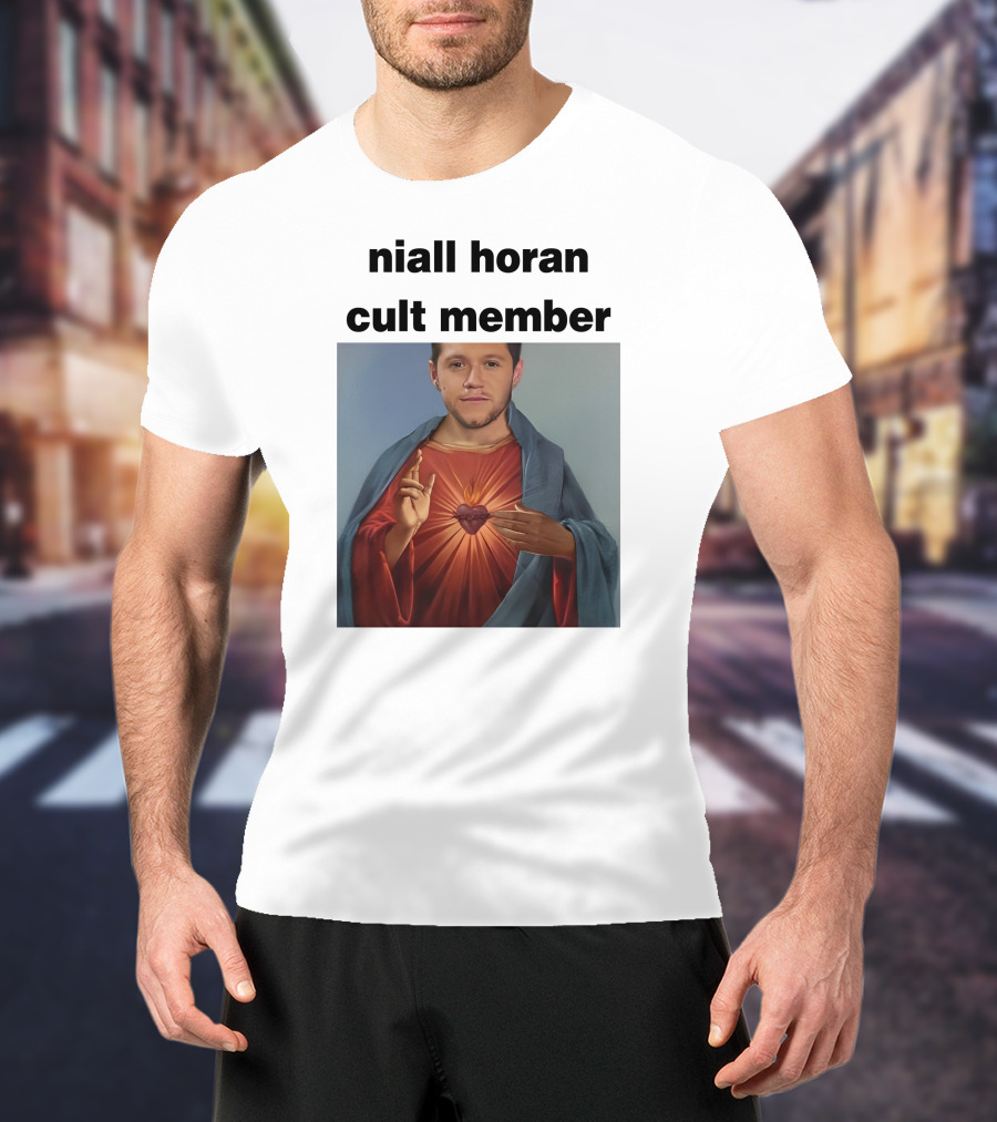 Niall Horan Cult Member Religious Icon T-Shirt