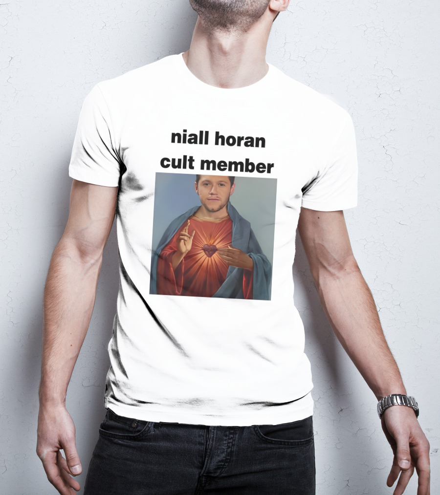 Niall Horan Cult Member Religious Icon T-Shirt
