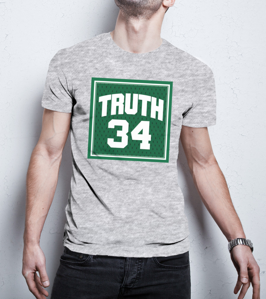 Boston Celtics Truth 34 Green Jersey T-Shirt