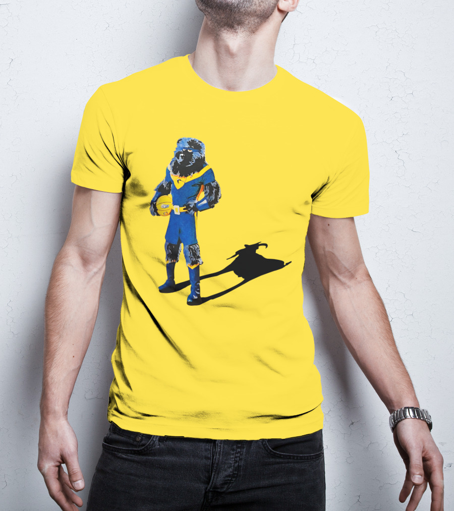 Grizzlies Bear Holding Basketball With Shadow T-Shirt