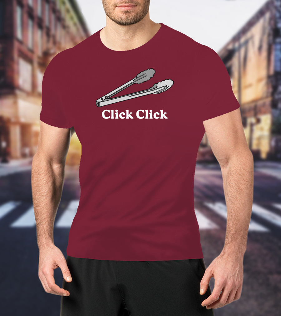 Middleclassfancy Click Click Tongs T-Shirt