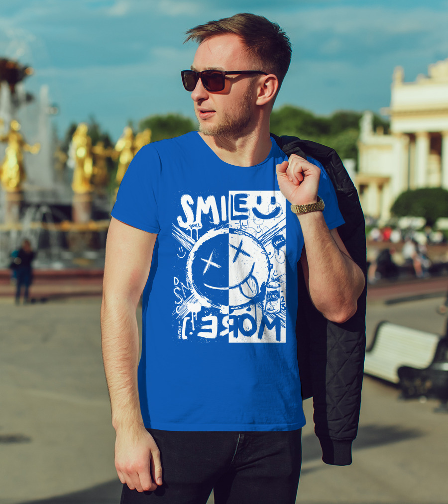 Dream Merch Smile More Smile Drink Lime T-Shirt