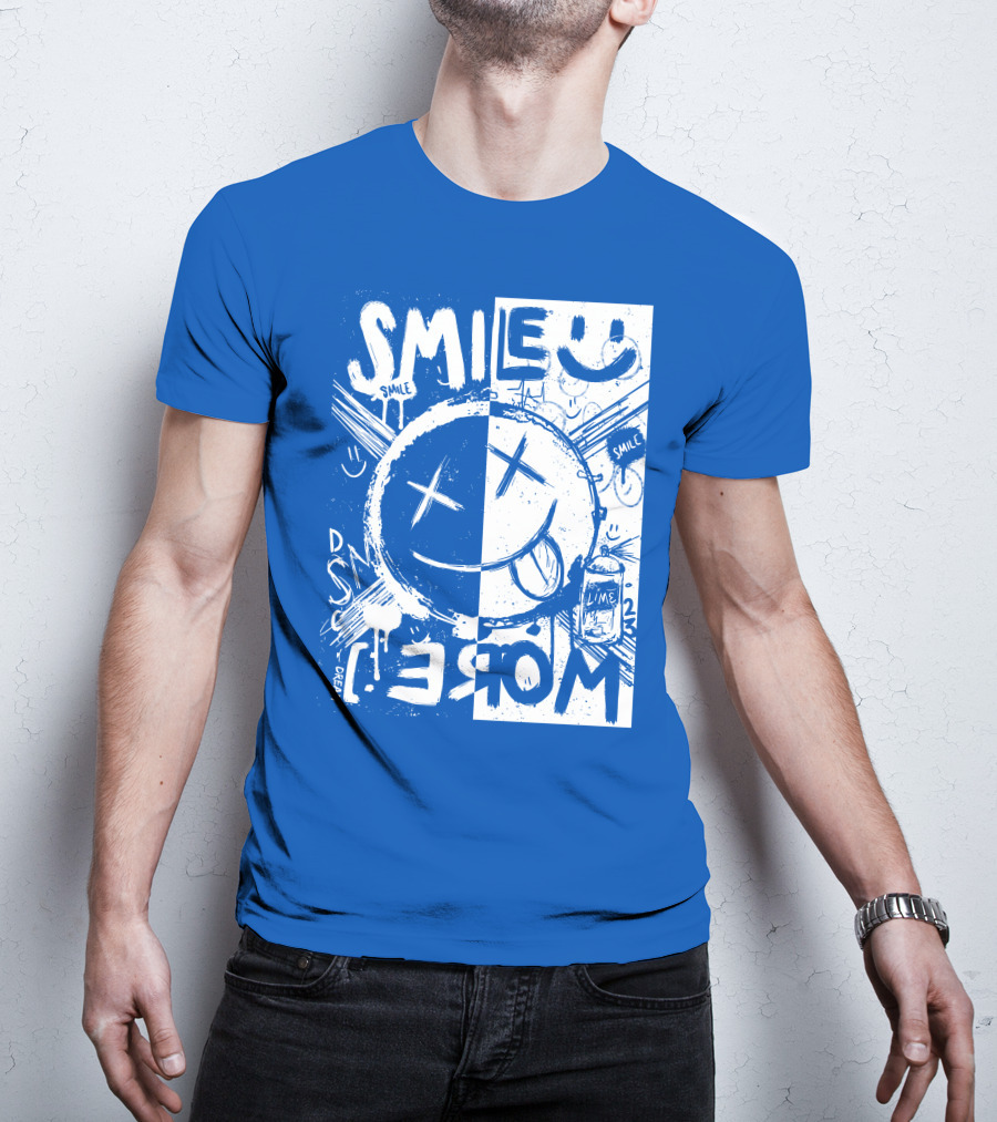 Dream Merch Smile More Smile Drink Lime T-Shirt