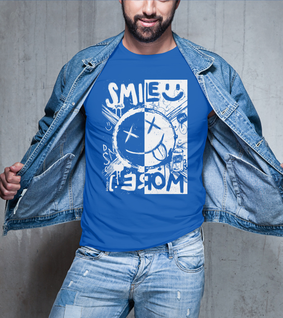 Dream Merch Smile More Smile Drink Lime T-Shirt