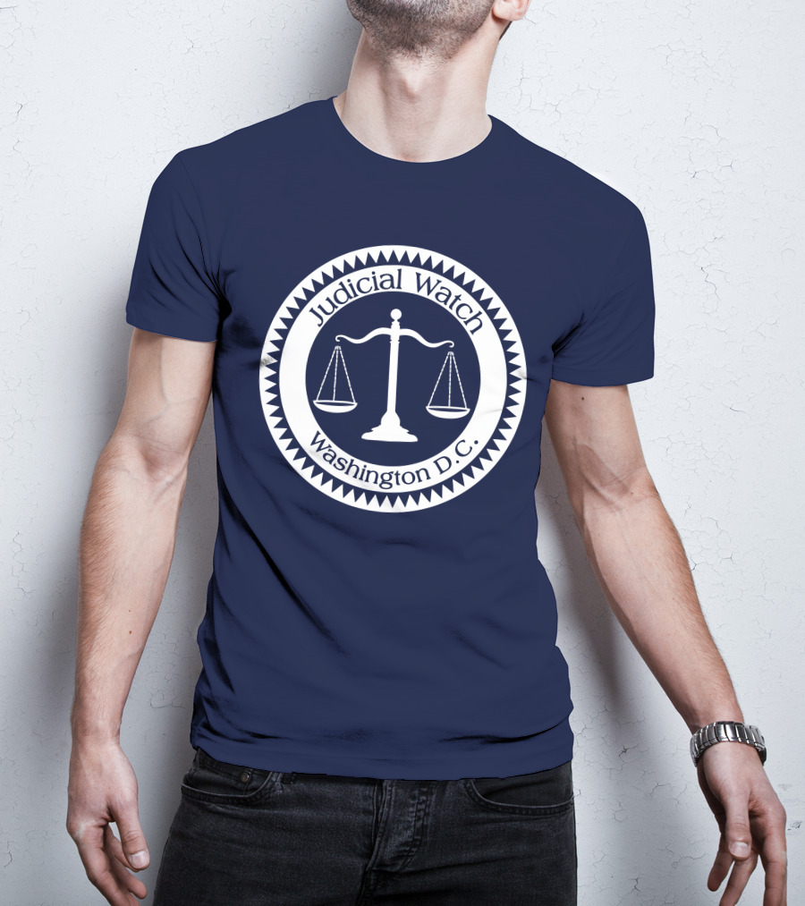 Judicial Watch Washington D.C. Scales Of Justice Seal T-Shirt