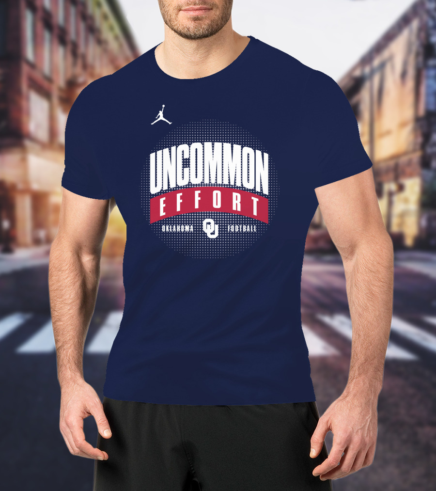Uncommon Effort Oklahoma Football OU Jordan Brand T-Shirt