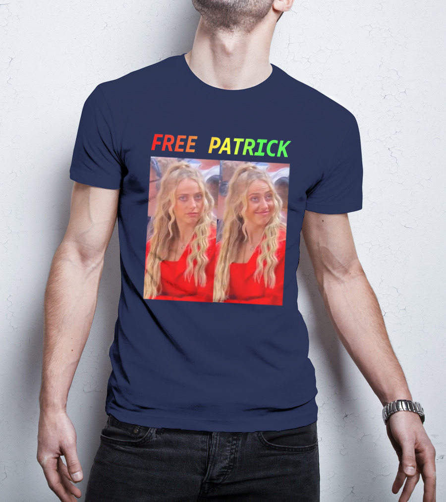 FREE PATRICK Double Image Red T-Shirt