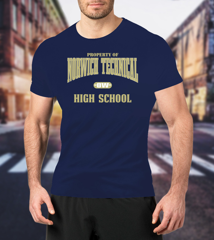 Property Of Norwich Technical OW High School T-Shirt