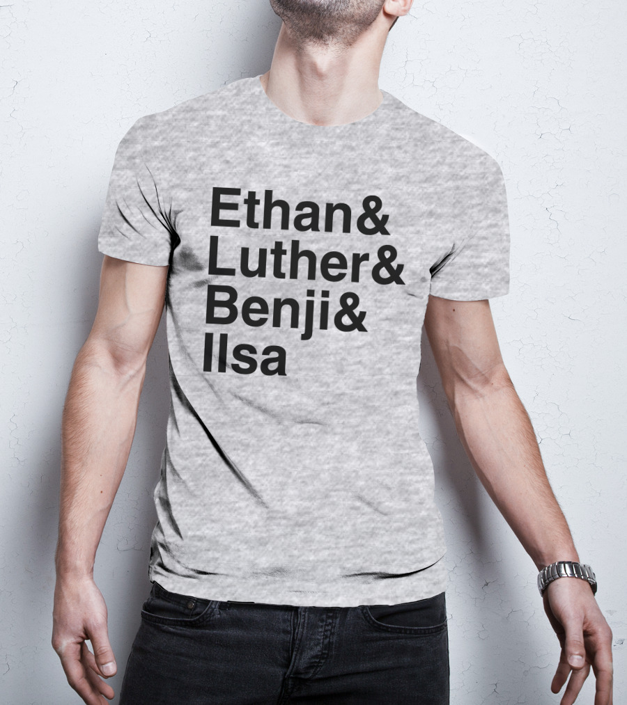 Mission Impossible Ethan Luther Benji Ilsa Characters T-Shirt