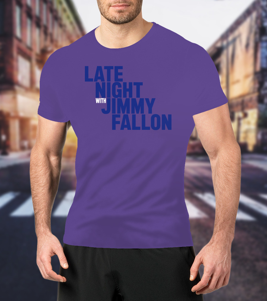 Late Night With Jimmy Fallon Mike Shoemaker T-Shirt