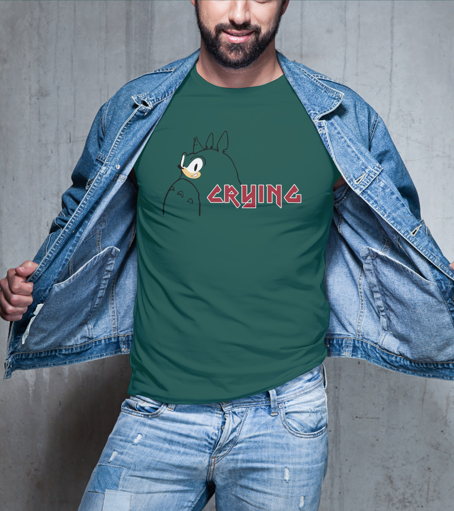 Crying My Neighbor Hedgehog Eddie T-Shirt