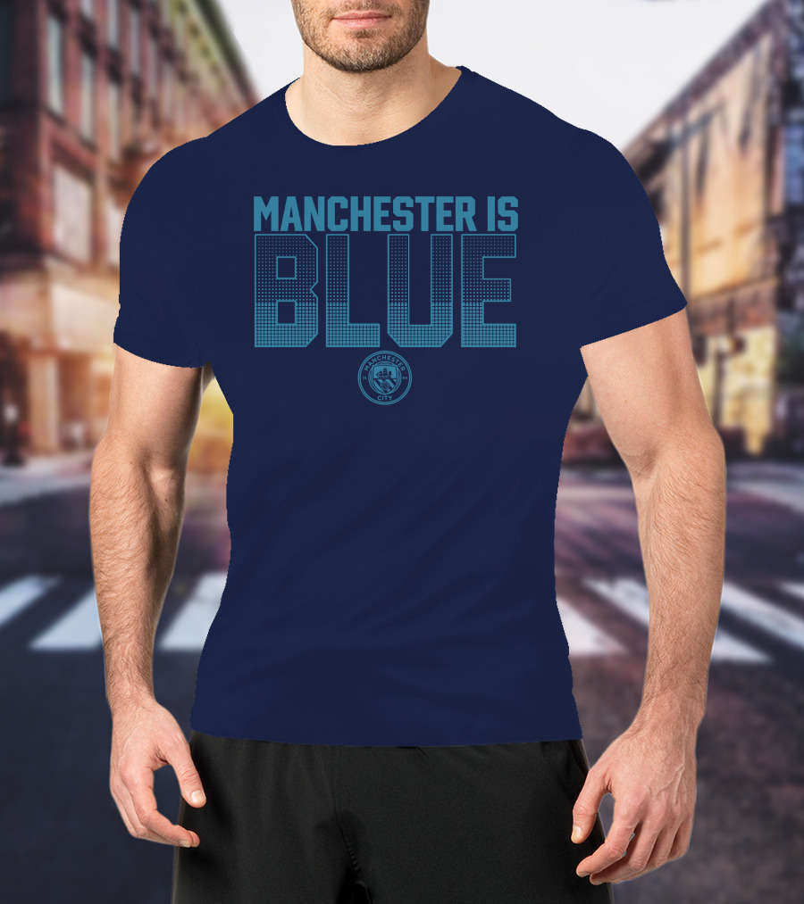 Manchester Is Blue: Manchester City Emblem T-Shirt