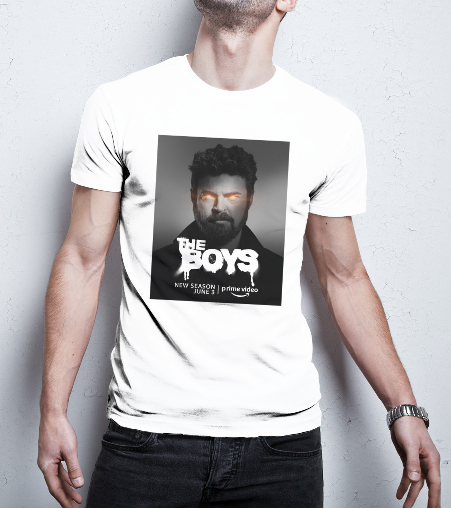 The Boys New Season June 3 Prime Video Superhero Dark T-Shirt