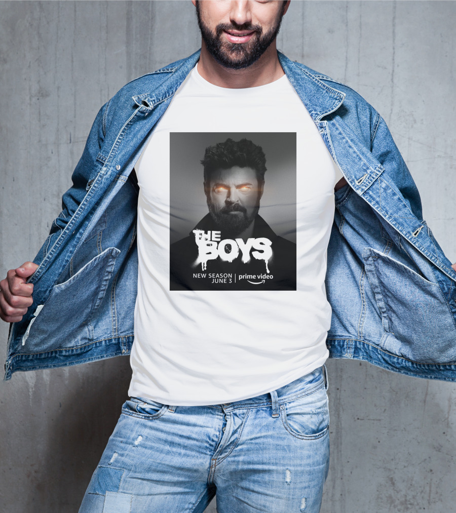 The Boys New Season June 3 Prime Video Superhero Dark T-Shirt