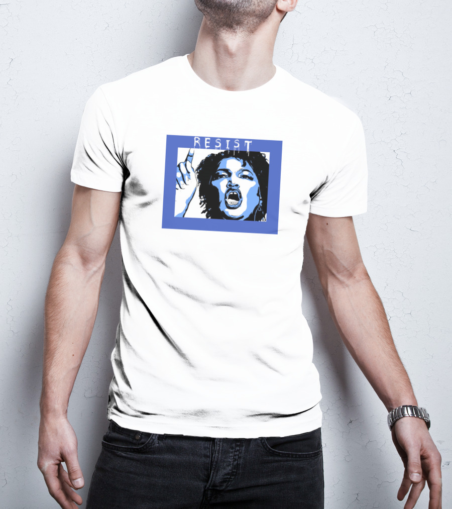 Liberal World Gear Company Merch Resist Stacey Abrams T-Shirt