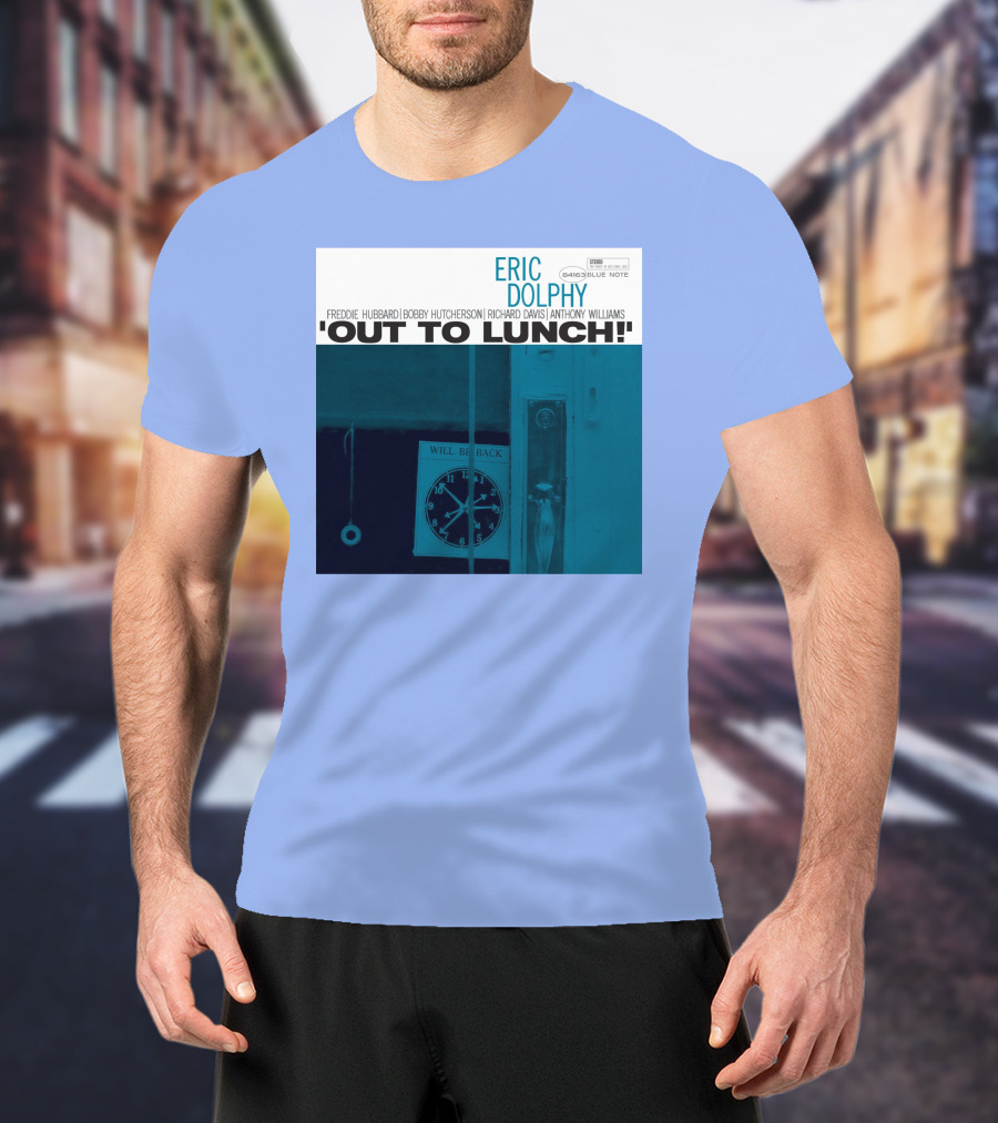 Out To Lunch Eric Dolphy Blue Note Records Cover Art Freddie Hubbard Bobby Hutcherson Richard Davis Anthony Williams T-Shirt