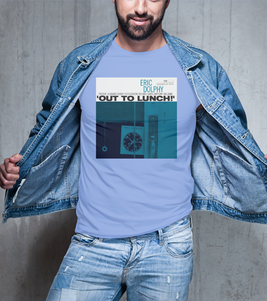 Out To Lunch Eric Dolphy Blue Note Records Cover Art Freddie Hubbard Bobby Hutcherson Richard Davis Anthony Williams T-Shirt