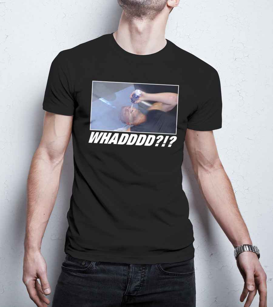 The Pat Mcafee Show Merch WHADDDD?? Whipped Cream Moment T-Shirt
