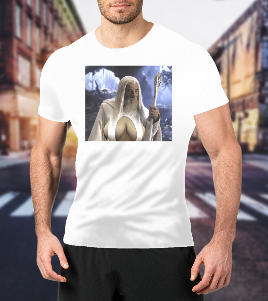 Raw Paw Merch Gandalf's Big Naturals Wizard T-Shirt