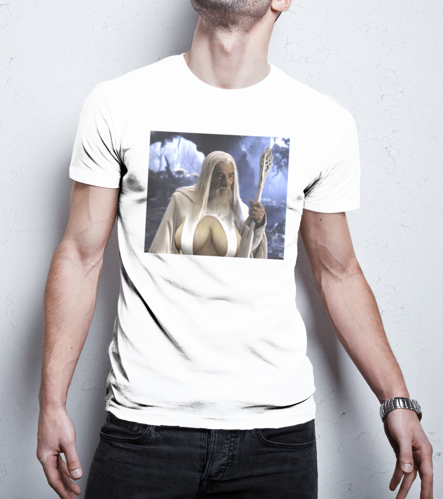 Raw Paw Merch Gandalf's Big Naturals Wizard T-Shirt