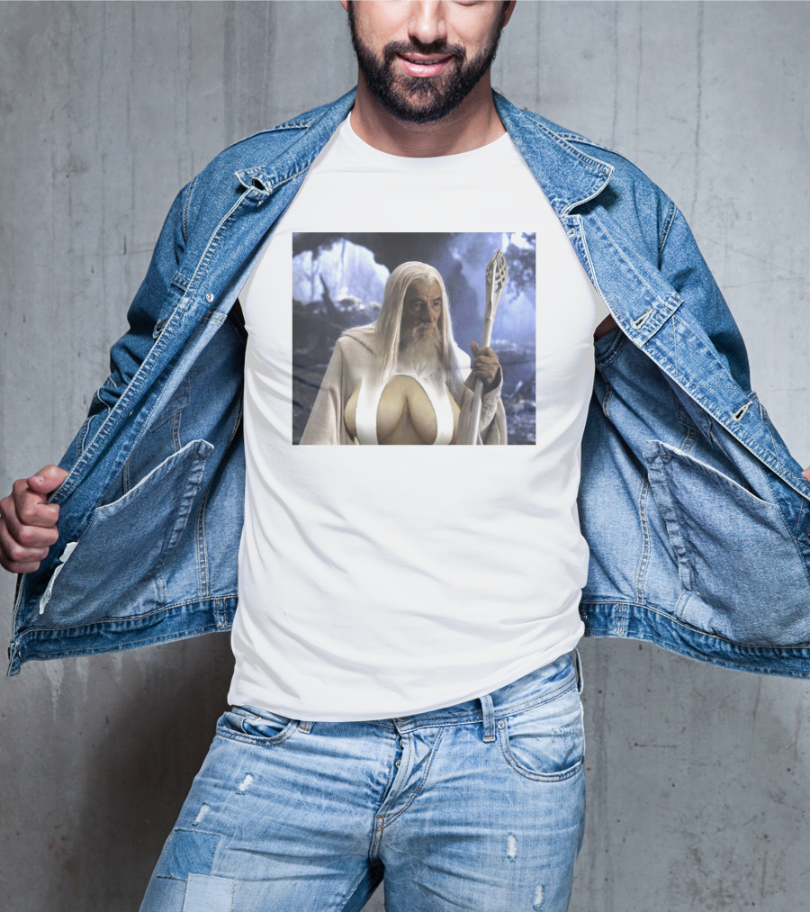 Raw Paw Merch Gandalf's Big Naturals Wizard T-Shirt