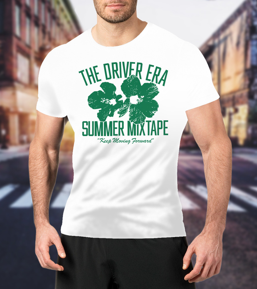 The Driver Era Summer Mixtape Keep Moving Forward Hibiscus T-Shirt