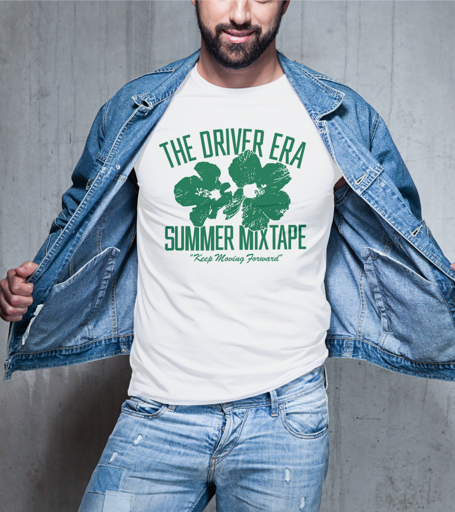 The Driver Era Summer Mixtape Keep Moving Forward Hibiscus T-Shirt