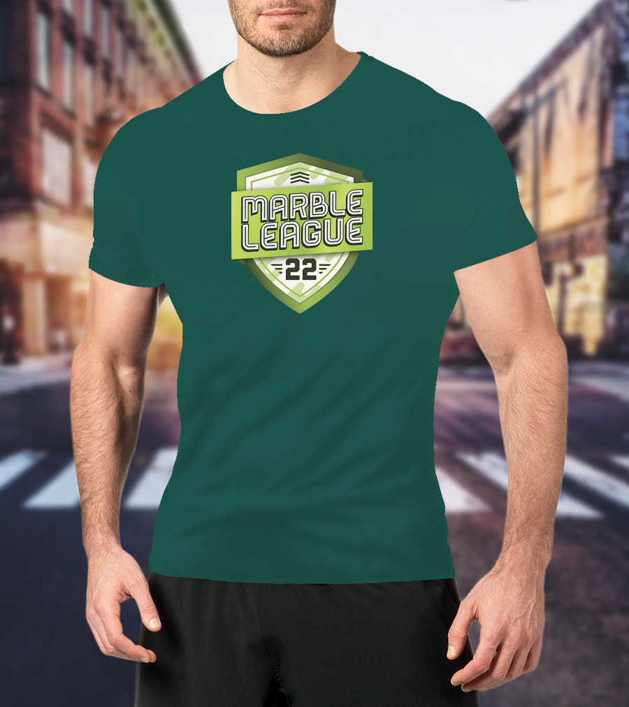 Marble League 22 Jelle's Marble Runs Badge T-Shirt