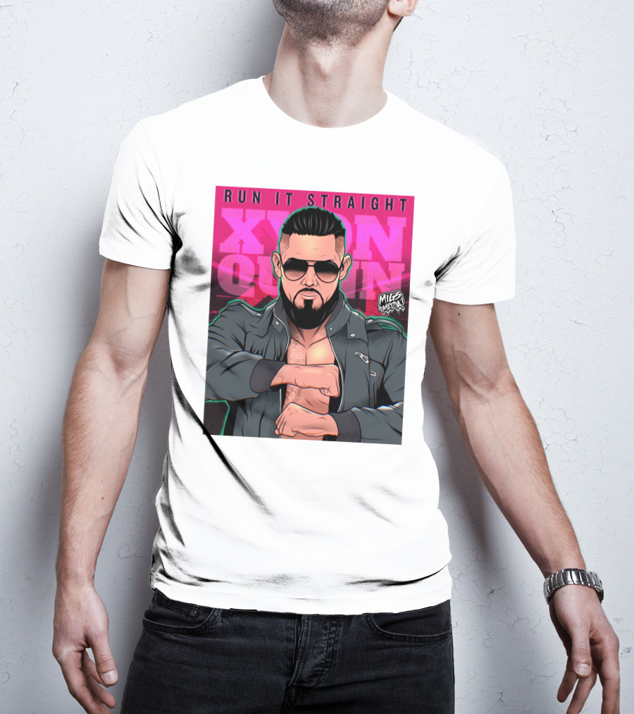 Run It Straight Xyon Quinn Miles Media Original T-Shirt