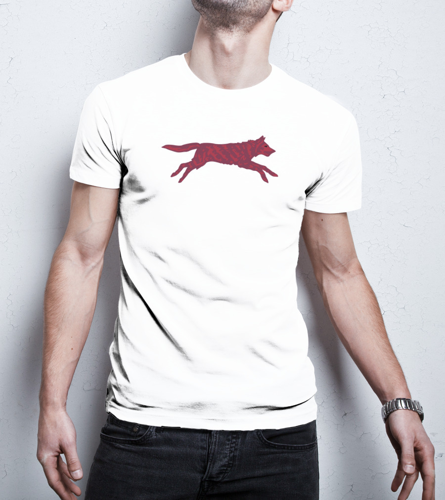 Greyson Crimson Wolf Leaping T-Shirt