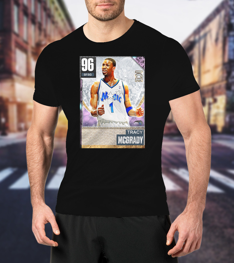 96 Tracy McGrady Magic SF/SG Ice T-Shirt