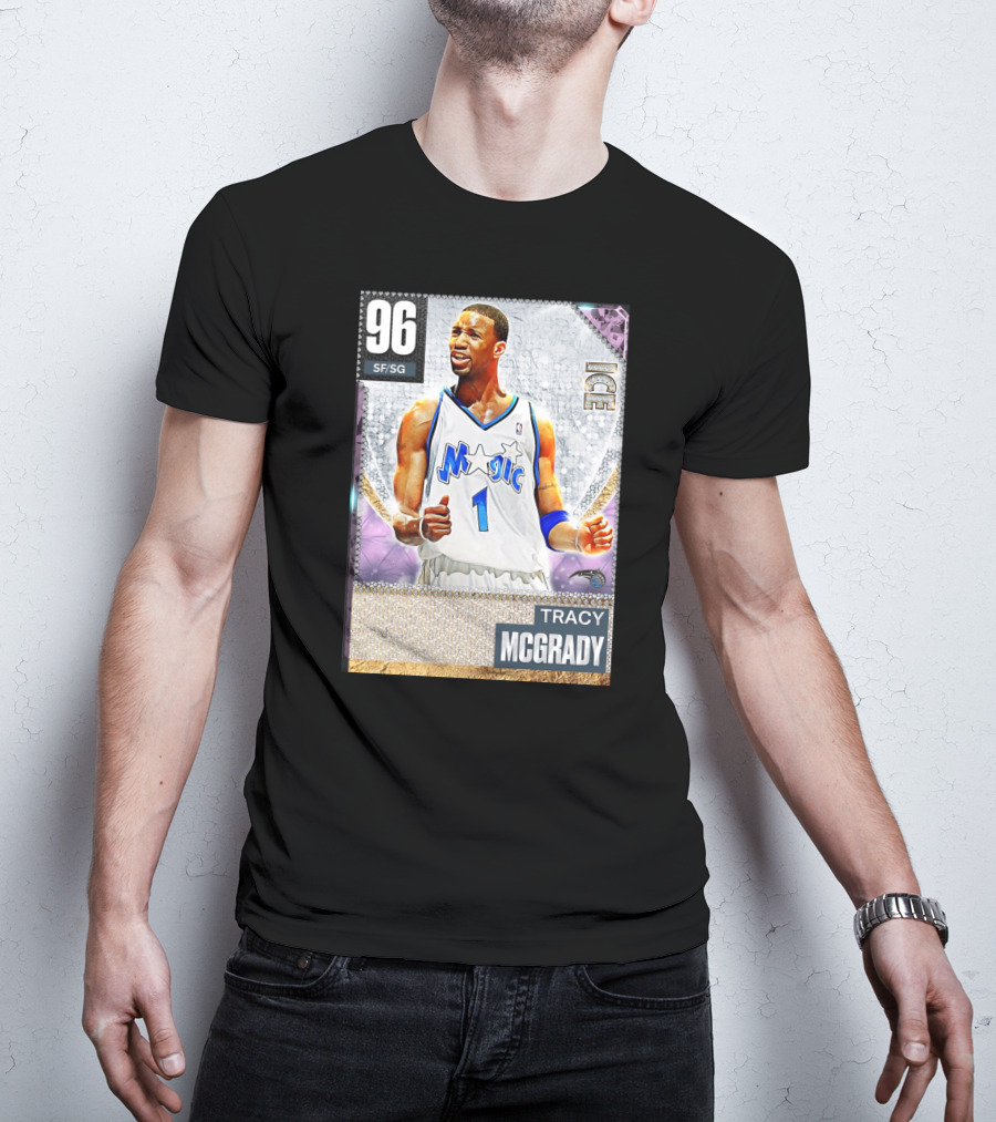 96 Tracy McGrady Magic SF/SG Ice T-Shirt
